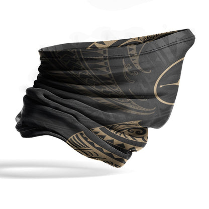 Yap Neck Gaiter - Tribal Wave Black