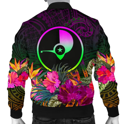Yap Personalised Bomber Jacket - Summer Hibiscus