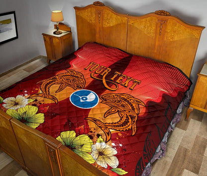 Yap Personalised Premium Quilt - Tribal Tuna Fish