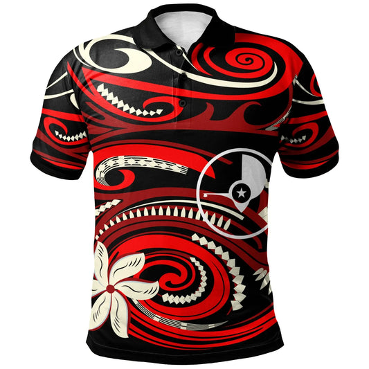 Yap Polo Shirt - Vortex Style Red Color