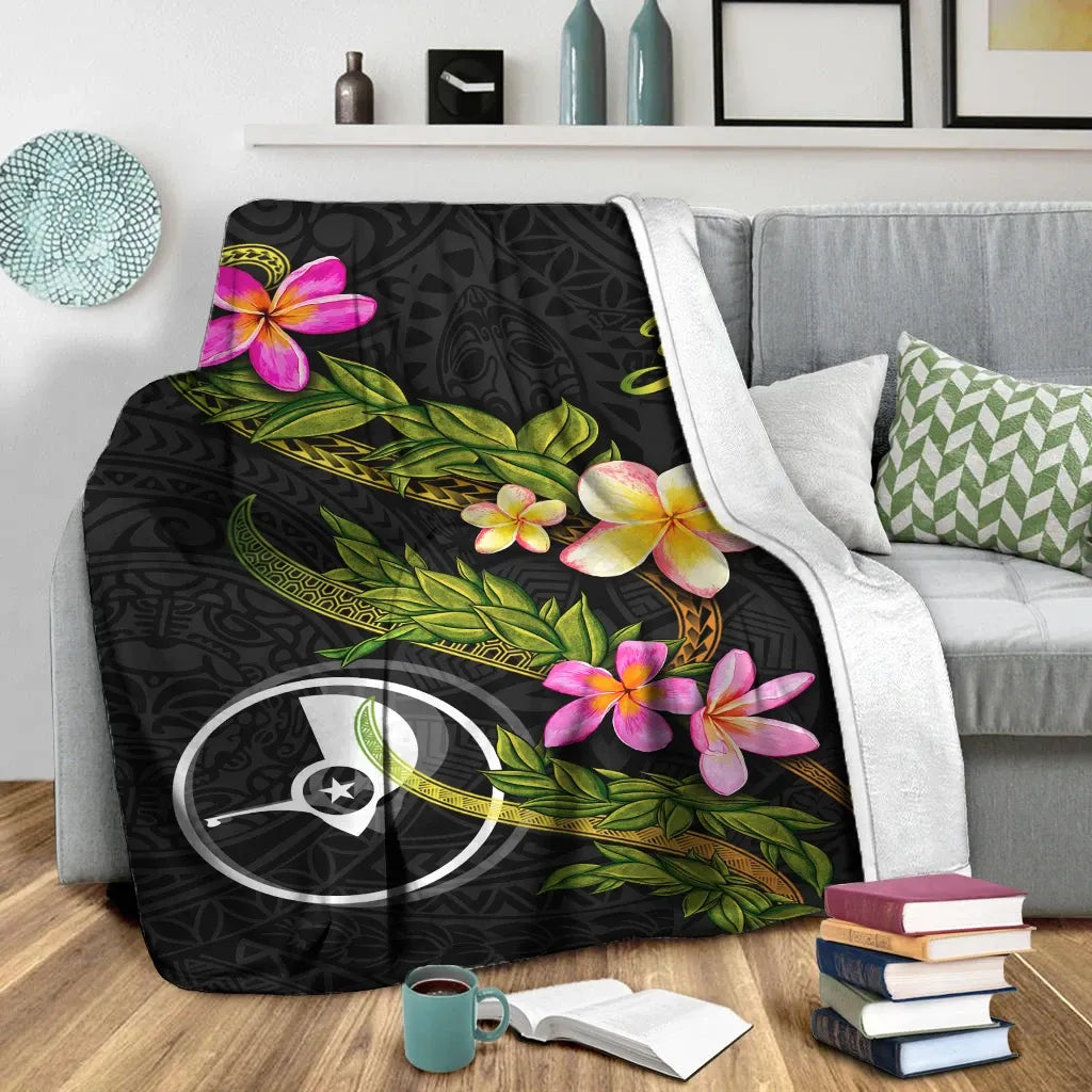 Yap Polynesian Blanket - Plumeria Tribal