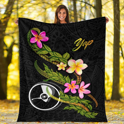 Yap Polynesian Blanket - Plumeria Tribal
