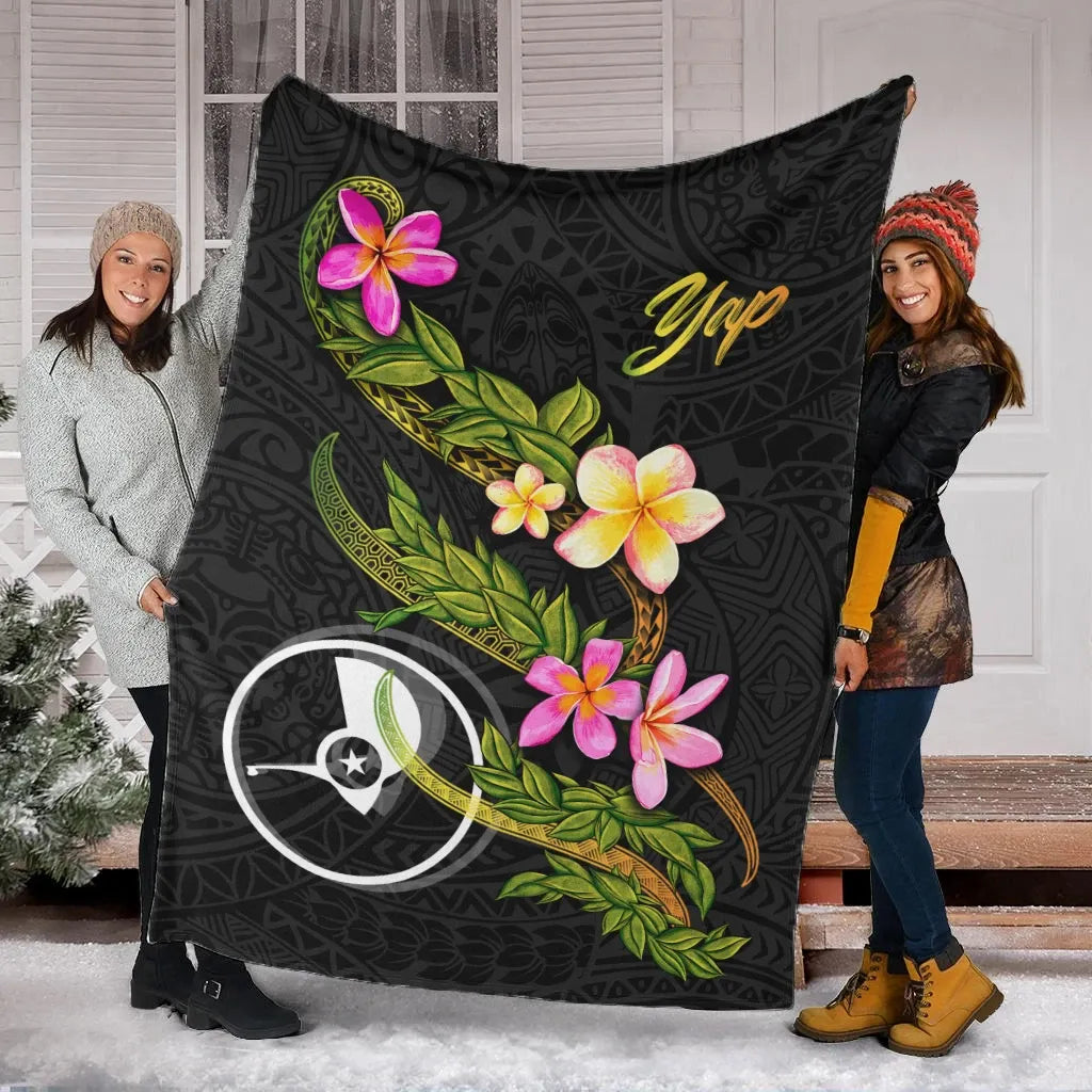 Yap Polynesian Blanket - Plumeria Tribal