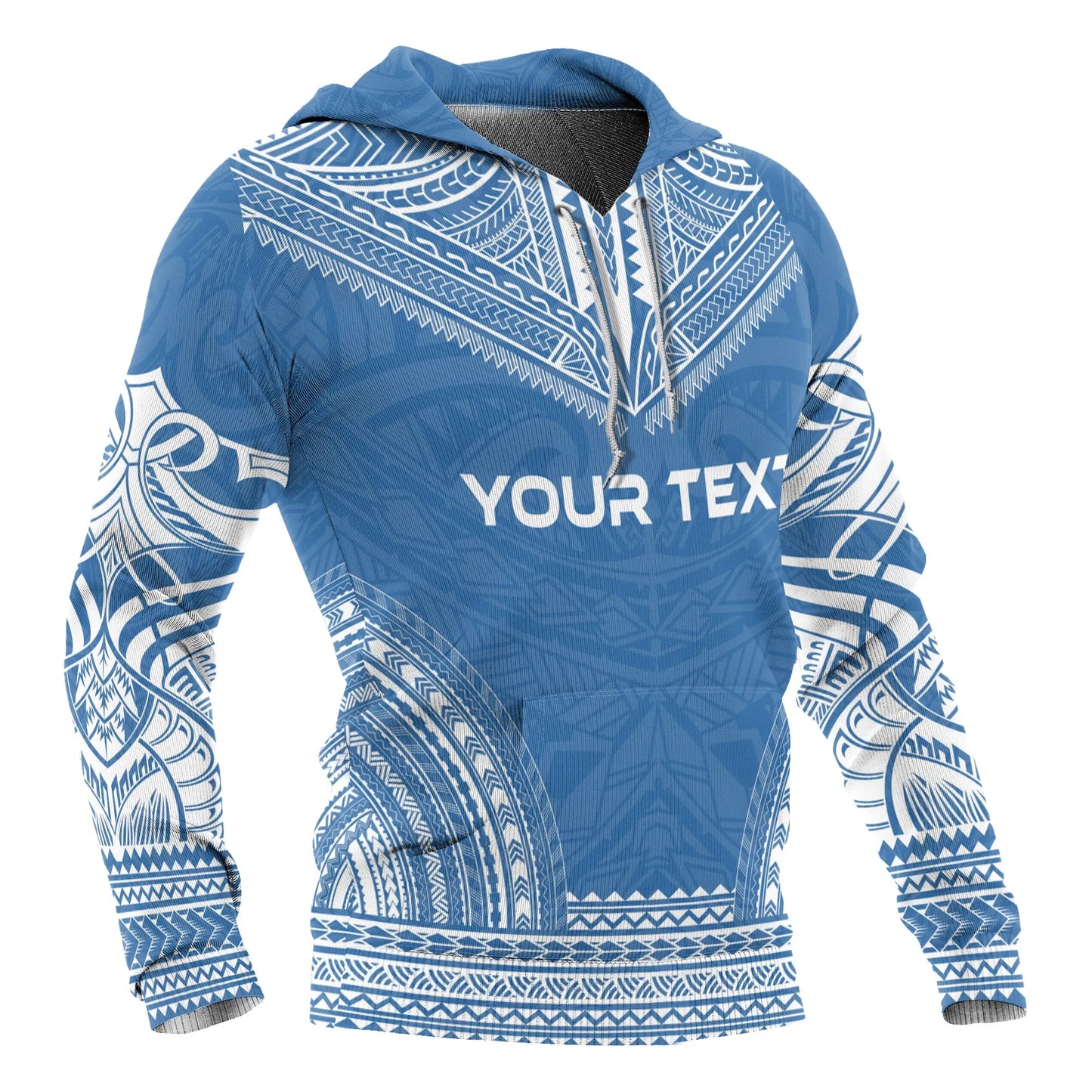 Yap Polynesian Chief Custom Personalised Hoodie - Flag Version