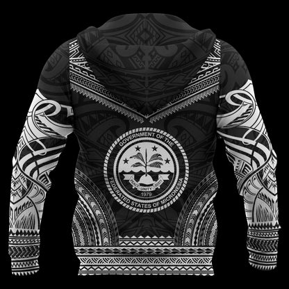 Yap Polynesian Chief Hoodie - Black Version
