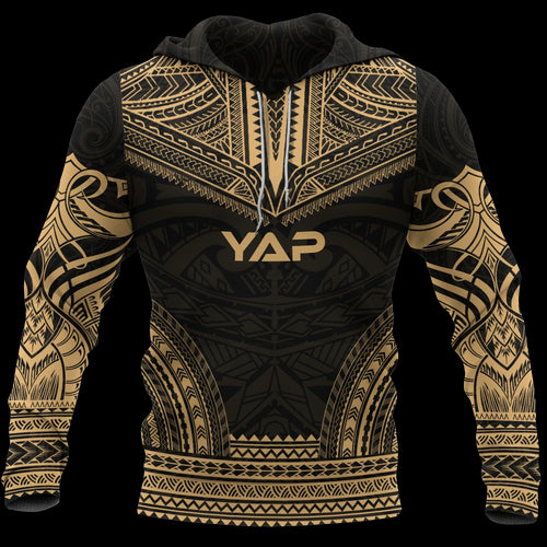 Yap Polynesian Chief Hoodie - Gold Version
