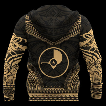 Yap Polynesian Chief Hoodie - Gold Version