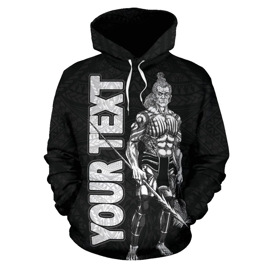 Yap Polynesian Custom Personalised Hoodie - Micronesia Yapese Warrior