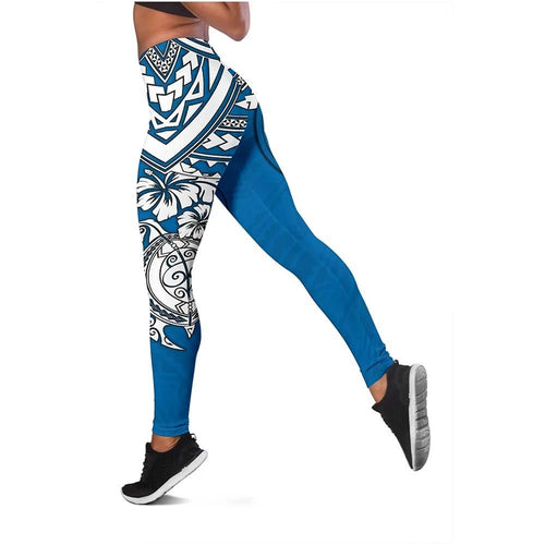 Yap Polynesian Legging (Women) - Polynesian Turtle