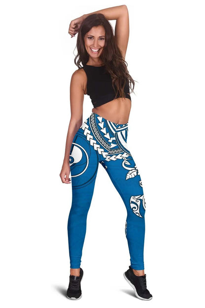 Yap Polynesian Legging (Women) - Polynesian Turtle
