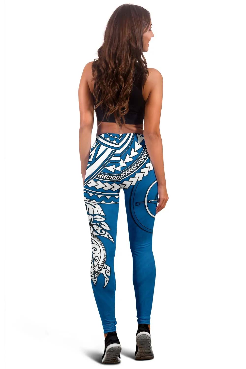 Yap Polynesian Legging (Women) - Polynesian Turtle