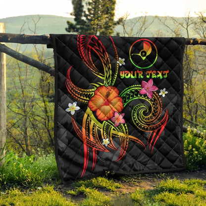 YAP Polynesian Personalised Premium Quilt - Legend of YAP (Reggae)