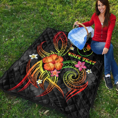 YAP Polynesian Personalised Premium Quilt - Legend of YAP (Reggae)