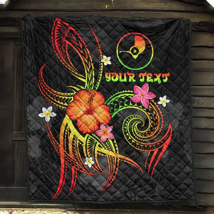 YAP Polynesian Personalised Premium Quilt - Legend of YAP (Reggae)