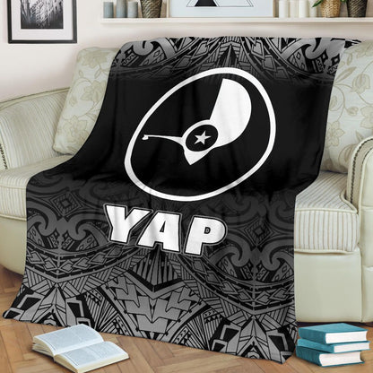 Yap Premium Blanket - Black Fog Style