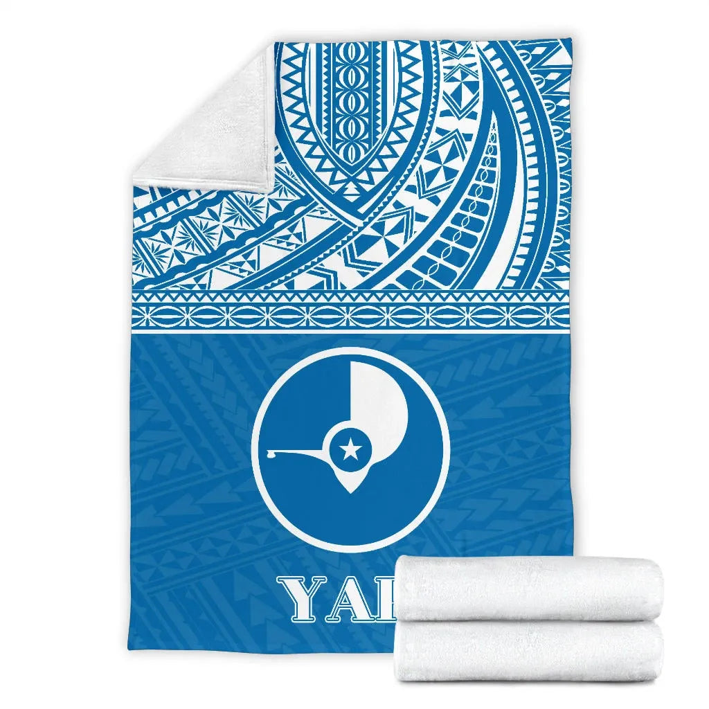 Yap Premium Blanket - Micronesian Blue Version