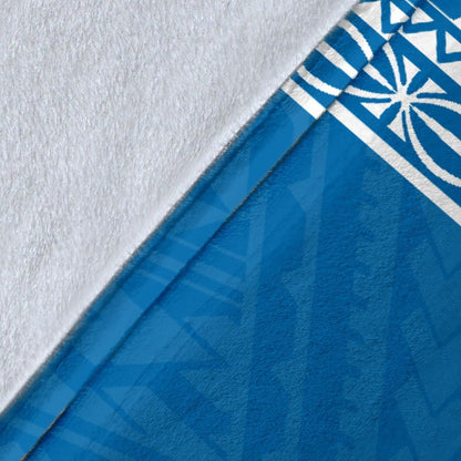 Yap Premium Blanket - Micronesian Blue Version