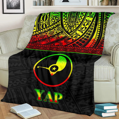 Yap Premium Blanket - Micronesian Reggae Version