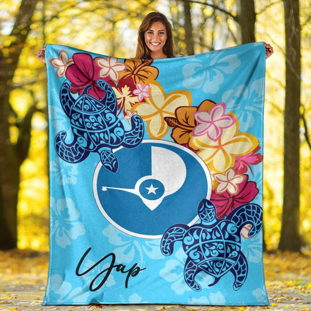 Yap Premium Blanket - Tropical Style