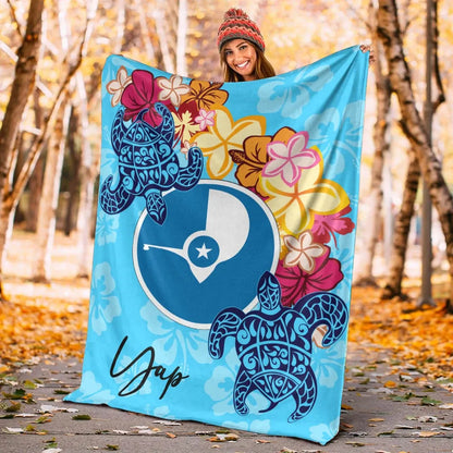 Yap Premium Blanket - Tropical Style