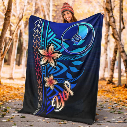 Yap Premium Blanket - Vintage Tribal Mountain