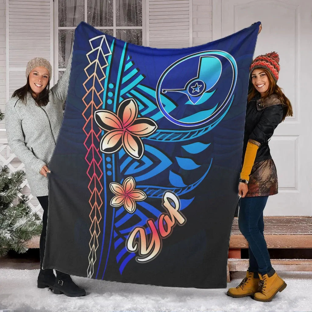 Yap Premium Blanket - Vintage Tribal Mountain