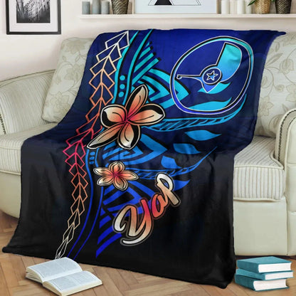 Yap Premium Blanket - Vintage Tribal Mountain