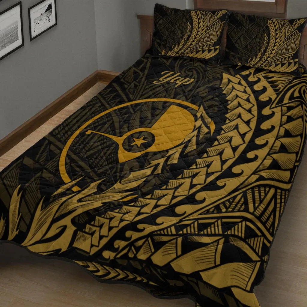 Yap Quilt Bed Set - Wings Style