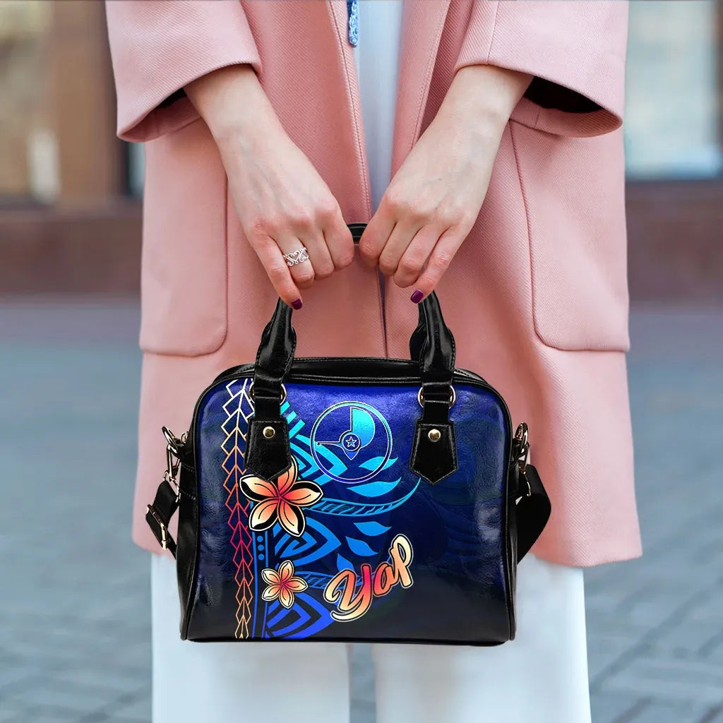 Yap Shoulder Handbag - Vintage Tribal Mountain