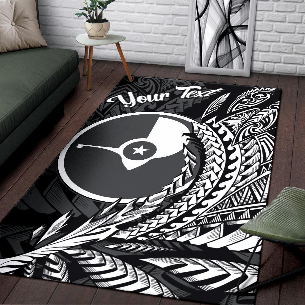 Yap State Area Rug - Custom Personalised Wings Style