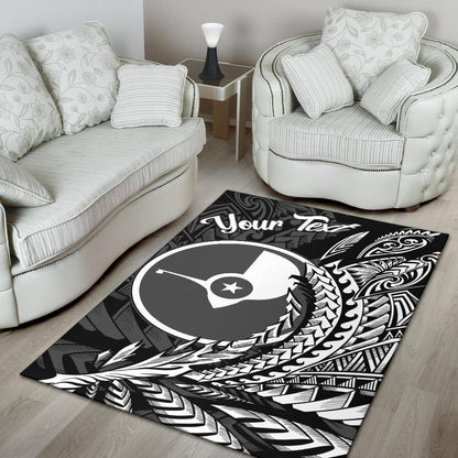 Yap State Area Rug - Custom Personalised Wings Style