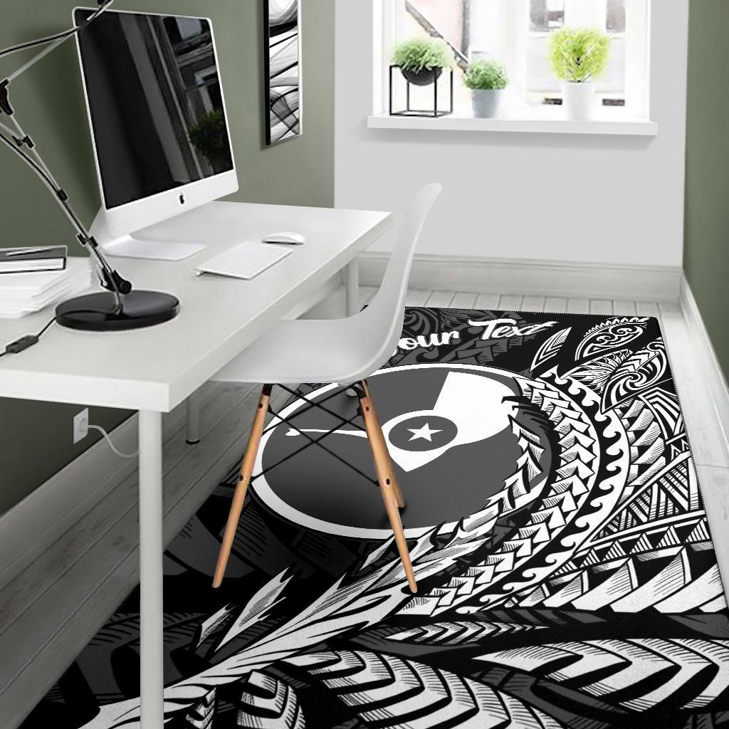 Yap State Area Rug - Custom Personalised Wings Style