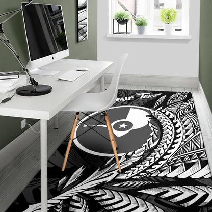 Yap State Area Rug - Custom Personalised Wings Style