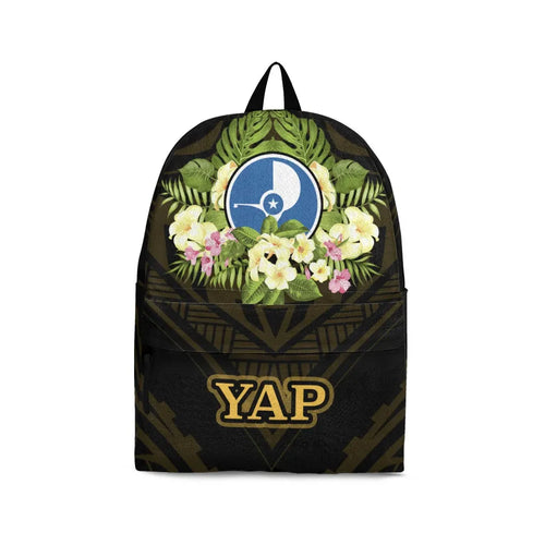 Yap State Backpack - Polynesian Gold Patterns Collection