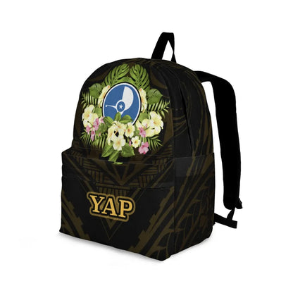 Yap State Backpack - Polynesian Gold Patterns Collection