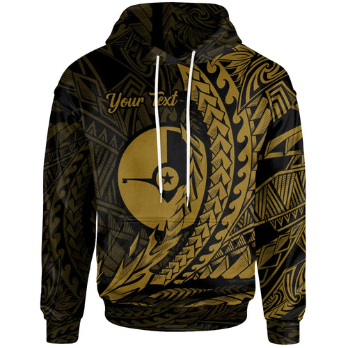 Yap State Hoodie - Gold Custom Personalised Wings Style