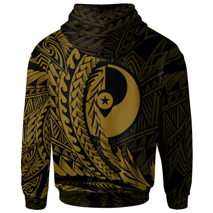 Yap State Hoodie - Gold Custom Personalised Wings Style
