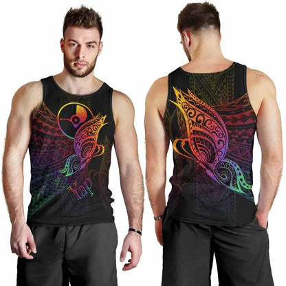 Yap State Men Tank Top - Butterfly Polynesian Style