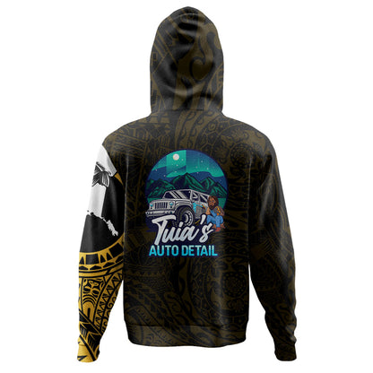 Polynesian Tattoo Style Hoodie Tuia's Auto Detail